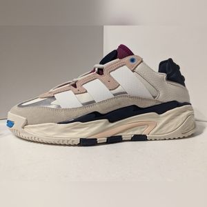Adidas Niteball Cream White Pink Men's Size 9 New Without Box